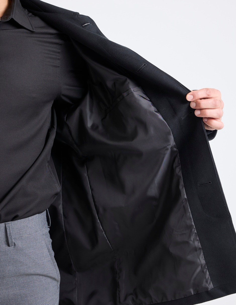 Abrigo con bolsillos para hombre 5