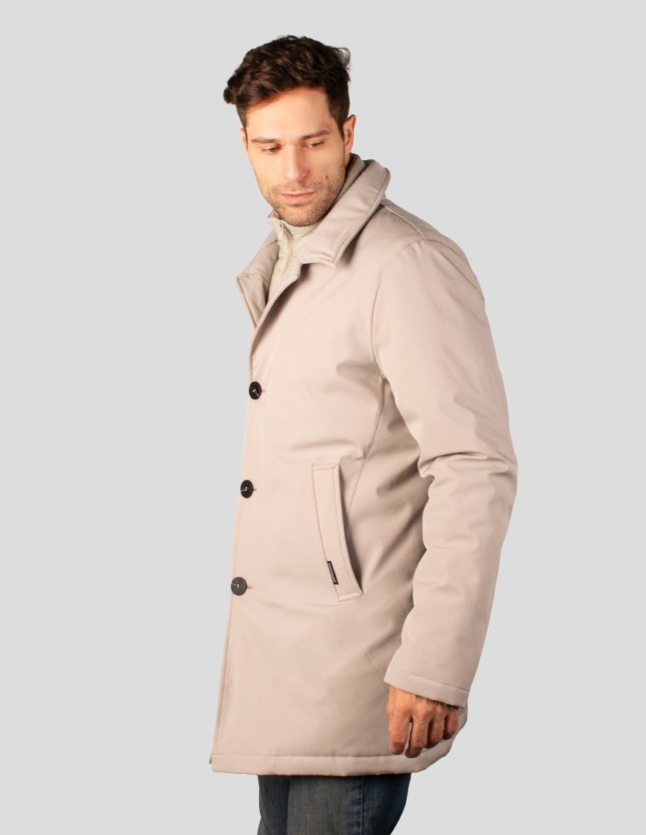 Abrigo capitonado para hombre