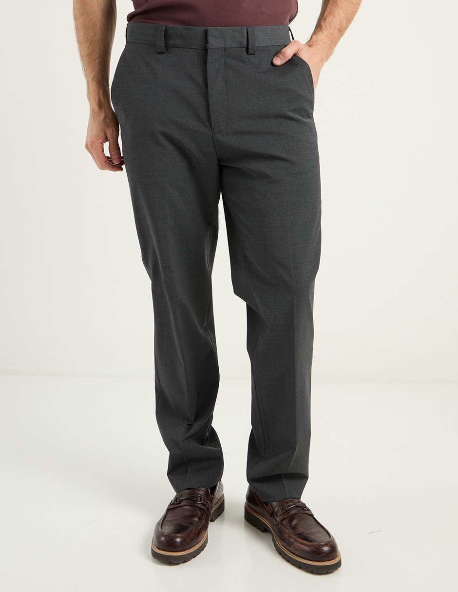 Pantalón de vestir regular para hombre