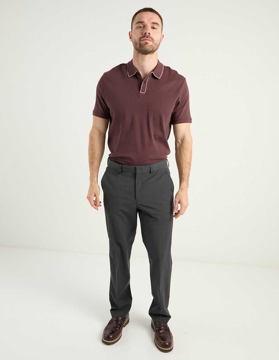 Pantalón de vestir regular para hombre 3
