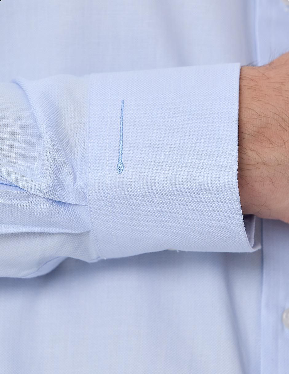 Camisa de vestir de algodón manga larga para hombre 3