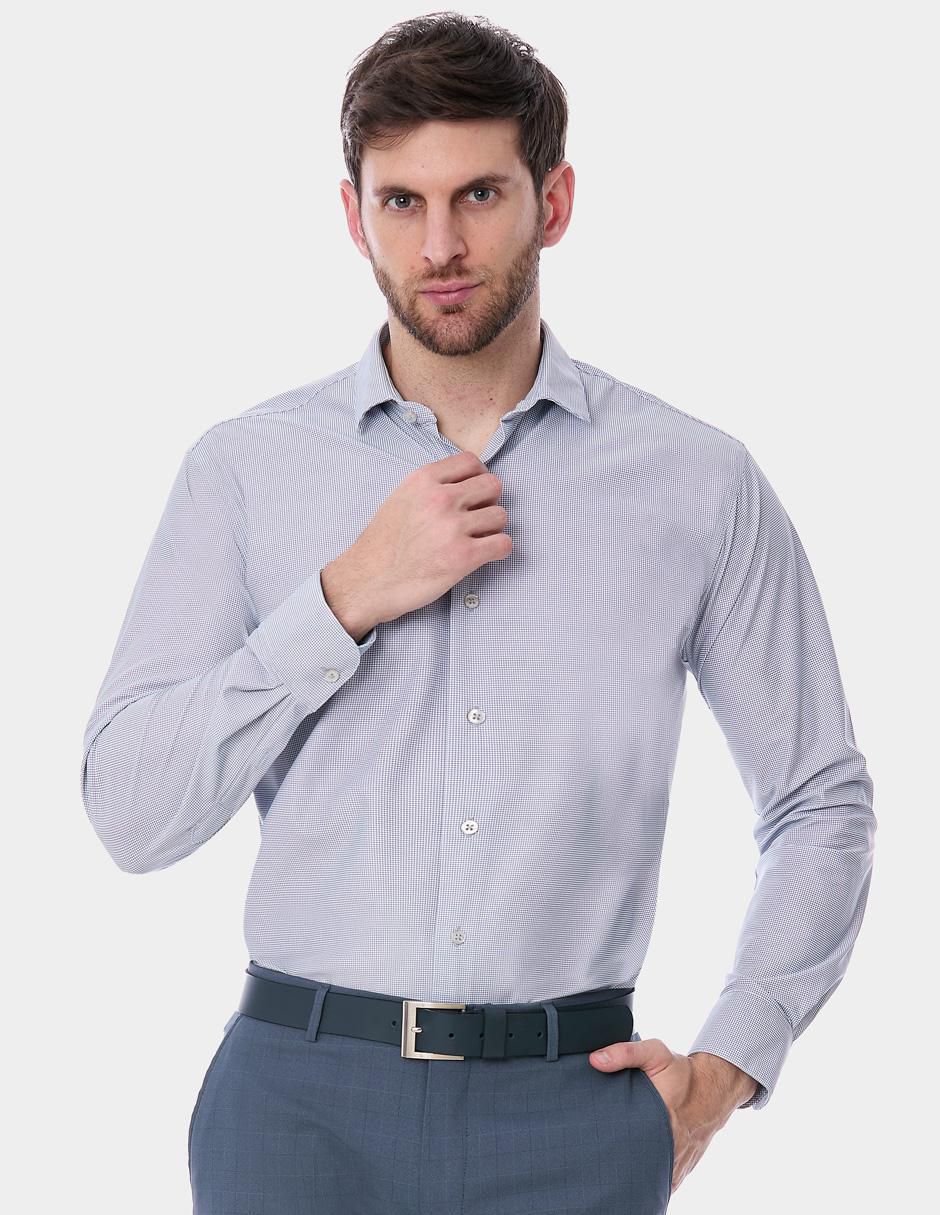 Camisa de vestir Vittorio Forti manga larga para hombre