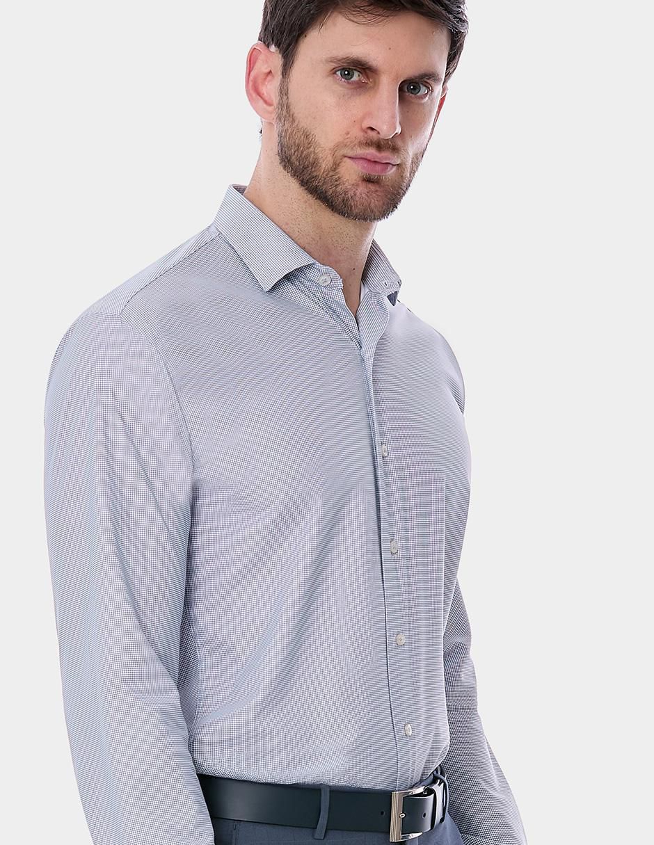 Camisa de vestir Vittorio Forti manga larga para hombre