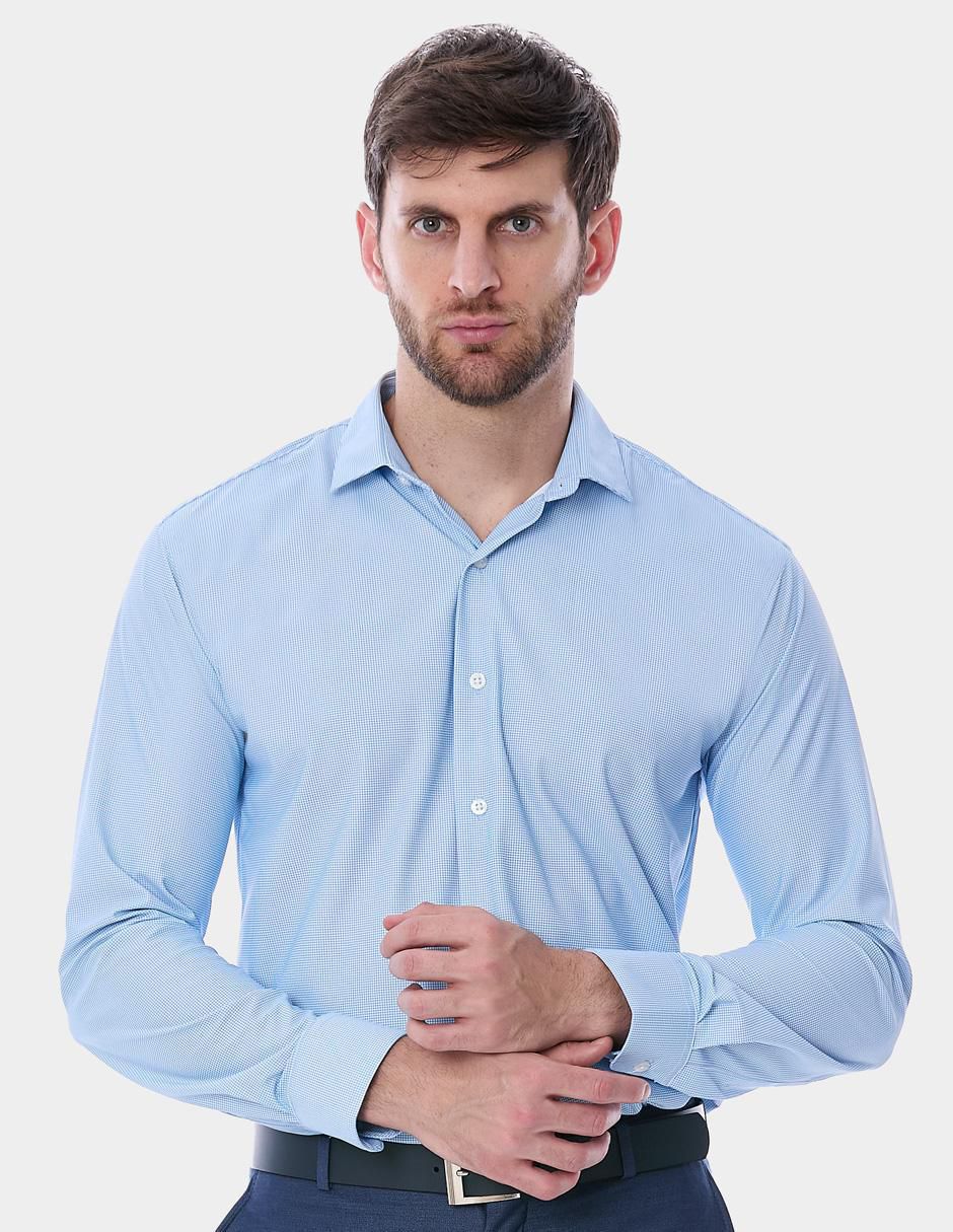 Camisa de vestir manga larga para hombre Camisa de vestir manga larga para hombre