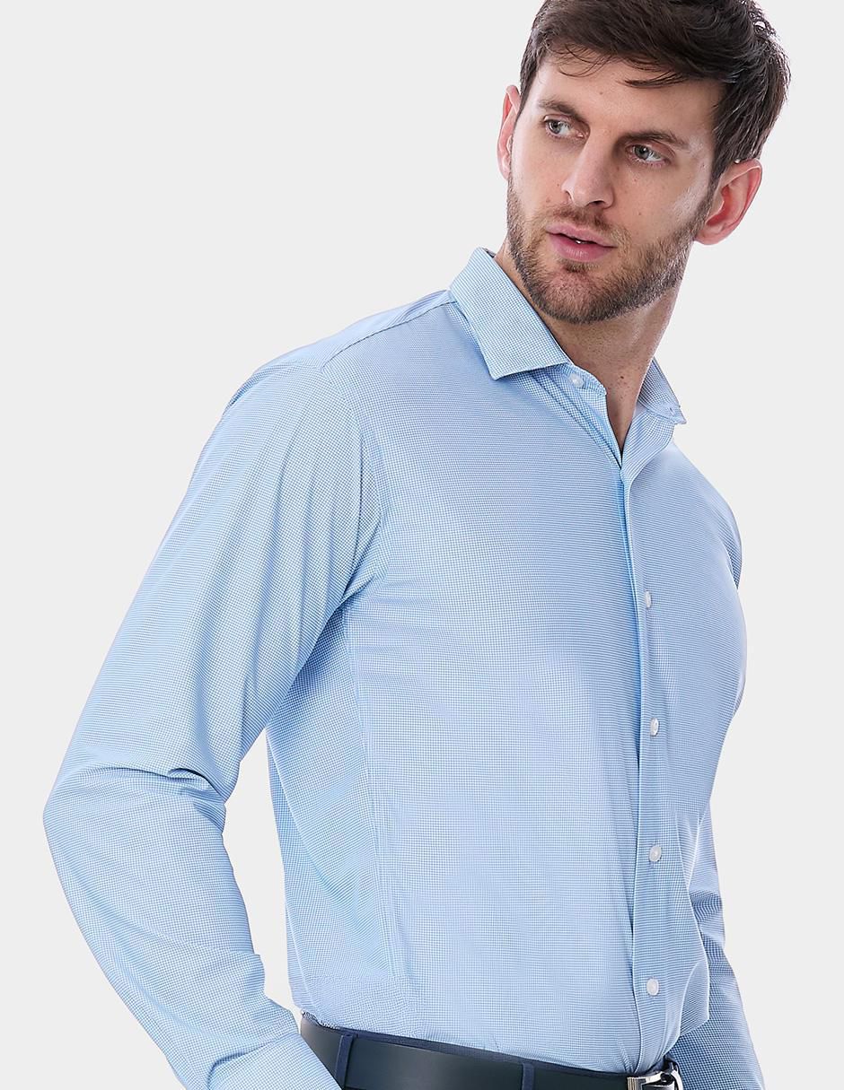 Camisa de vestir manga larga para hombre 4
