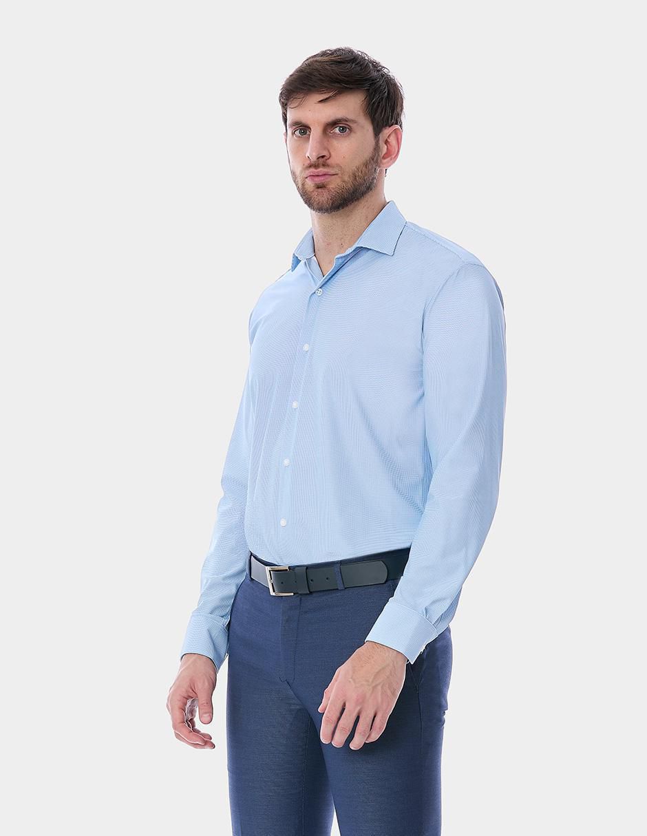 Camisa de vestir manga larga para hombre 5