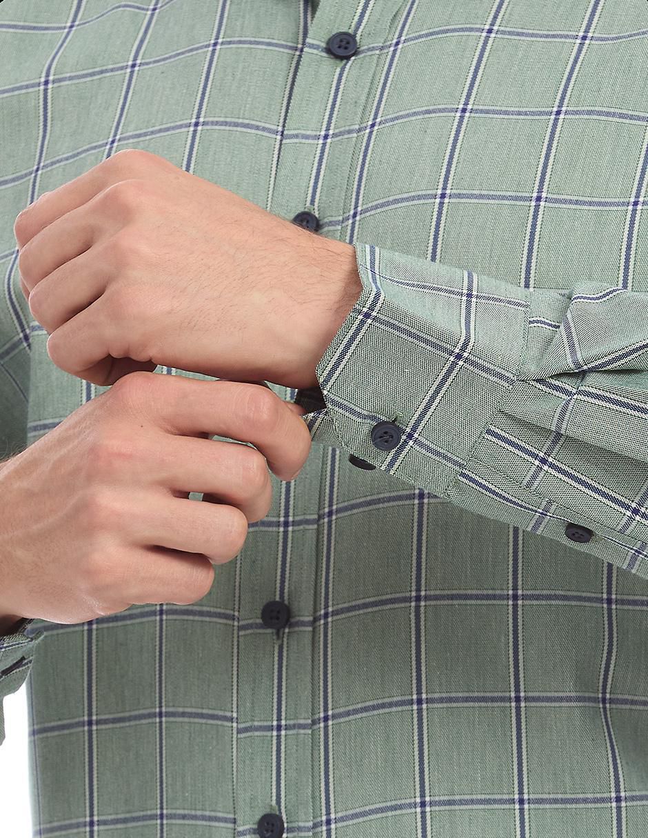 Camisa de vestir manga larga para hombre 3