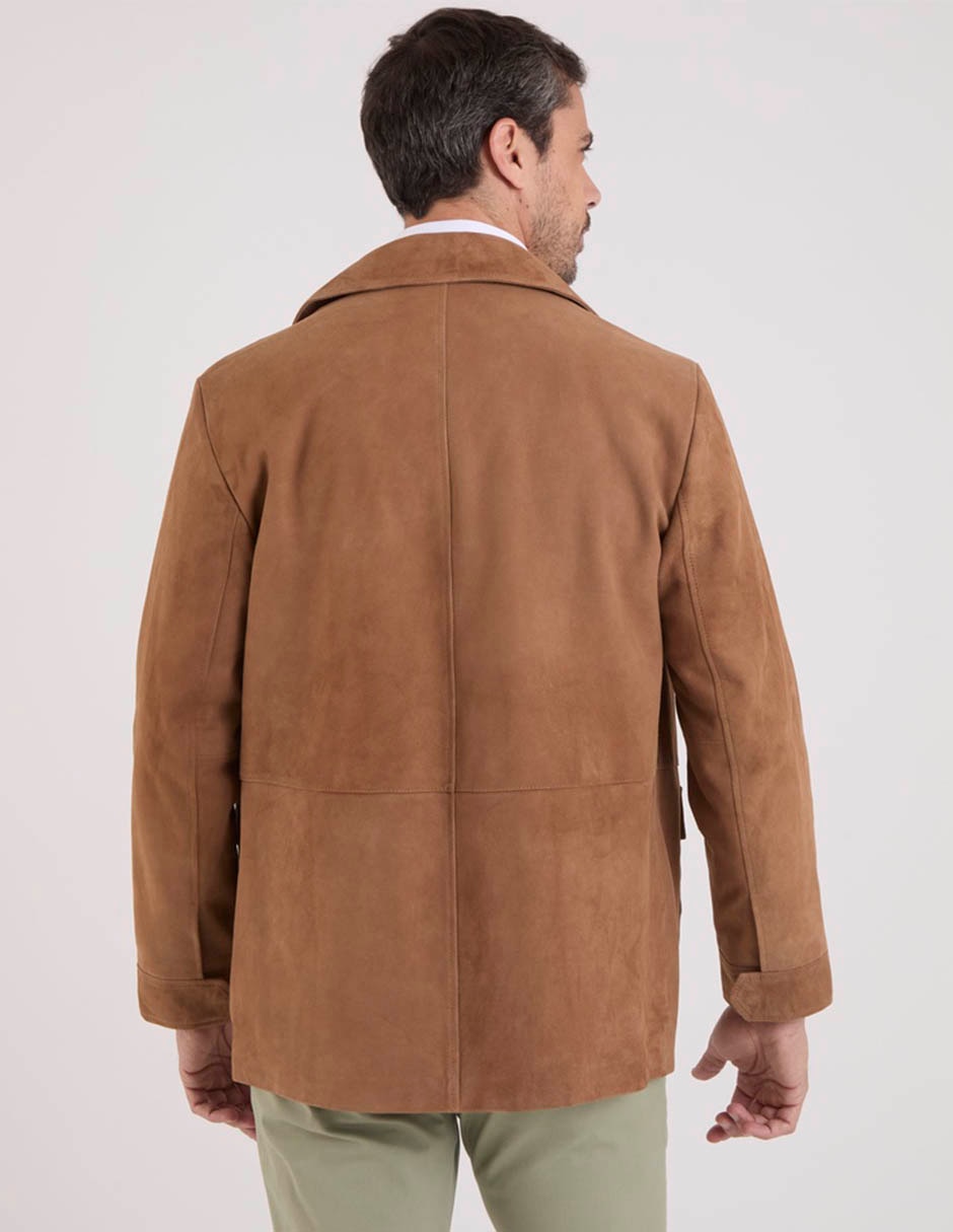 Chamarra cazadora con bolsillos para hombre 6