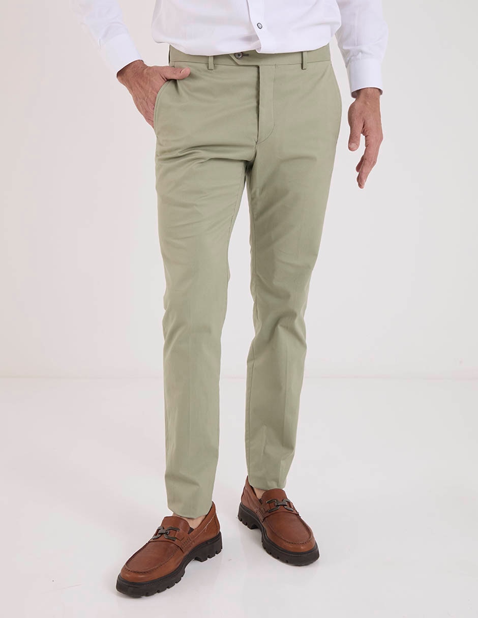 Pantalón de vestir slim para hombre Pantalón de vestir slim para hombre