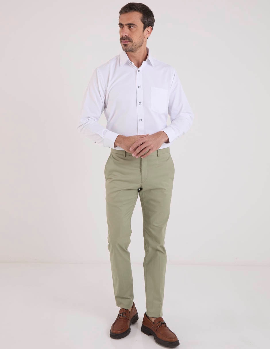 Pantalón de vestir slim para hombre 3