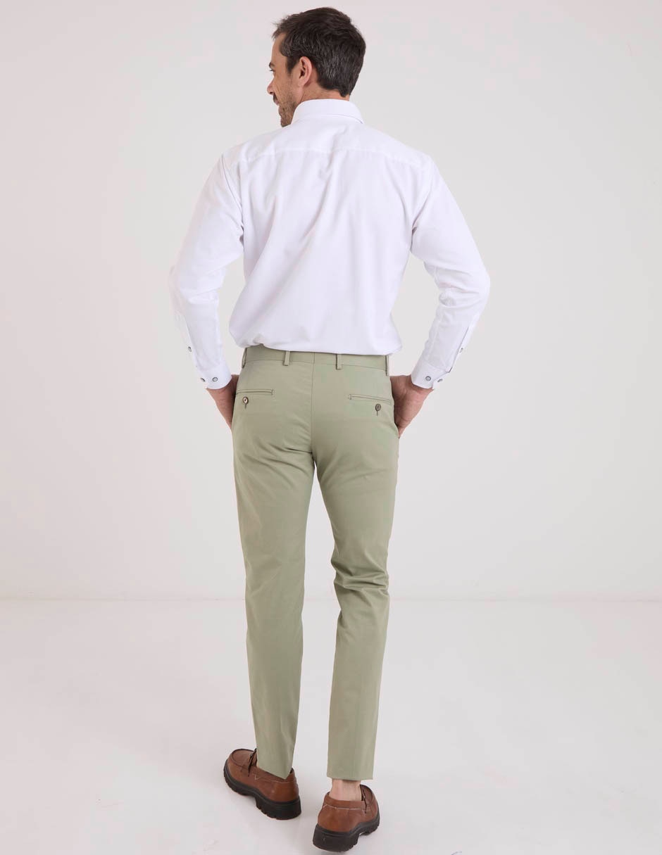 Pantalón de vestir slim para hombre 6