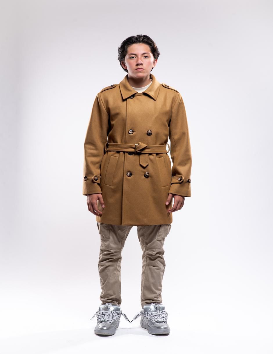 Abrigo de lana impermeable con bolsillos para hombre Abrigo de lana impermeable con bolsillos para hombre