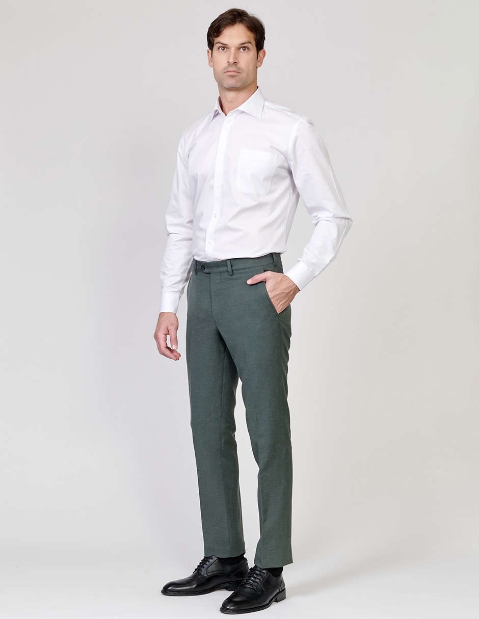 Pantalón formal slim para hombre 2