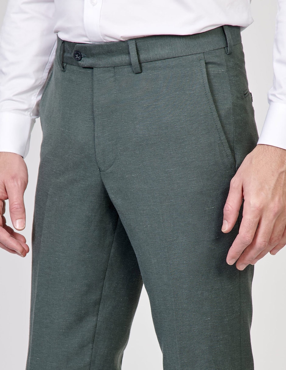 Pantalón formal slim para hombre 3