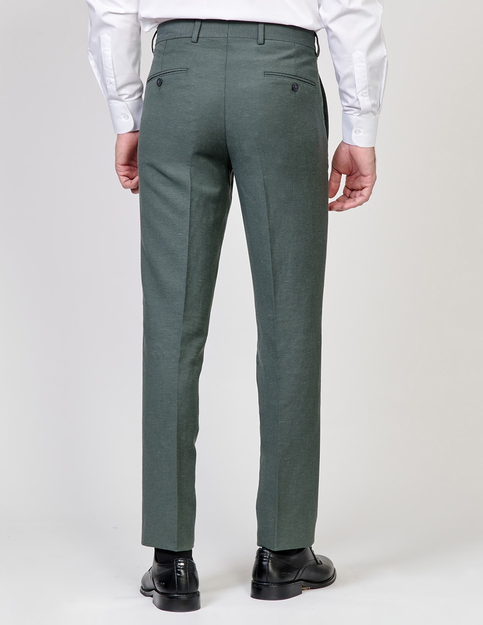 Pantalón formal slim para hombre 4