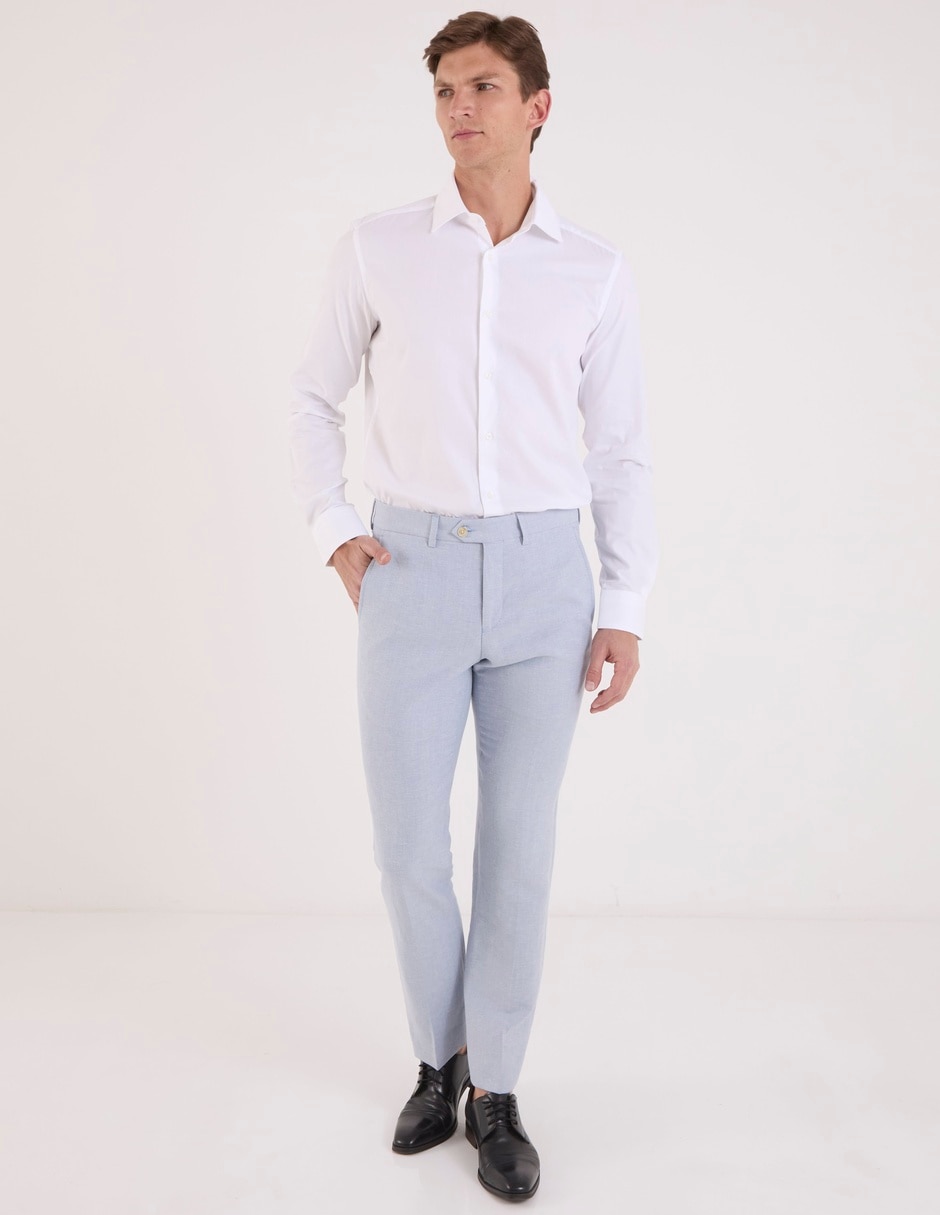 Pantalón de vestir slim para hombre 2