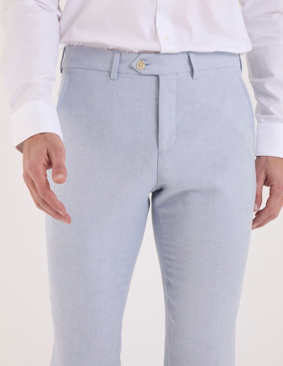 Pantalón de vestir slim para hombre 4