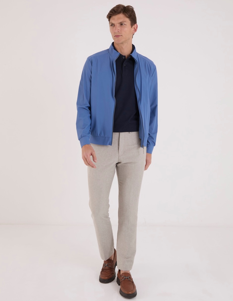 Pantalón business casual slim para hombre 2