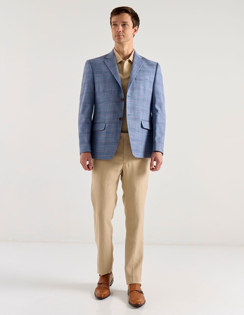 Pantalón formal de vestir slim para hombre 3