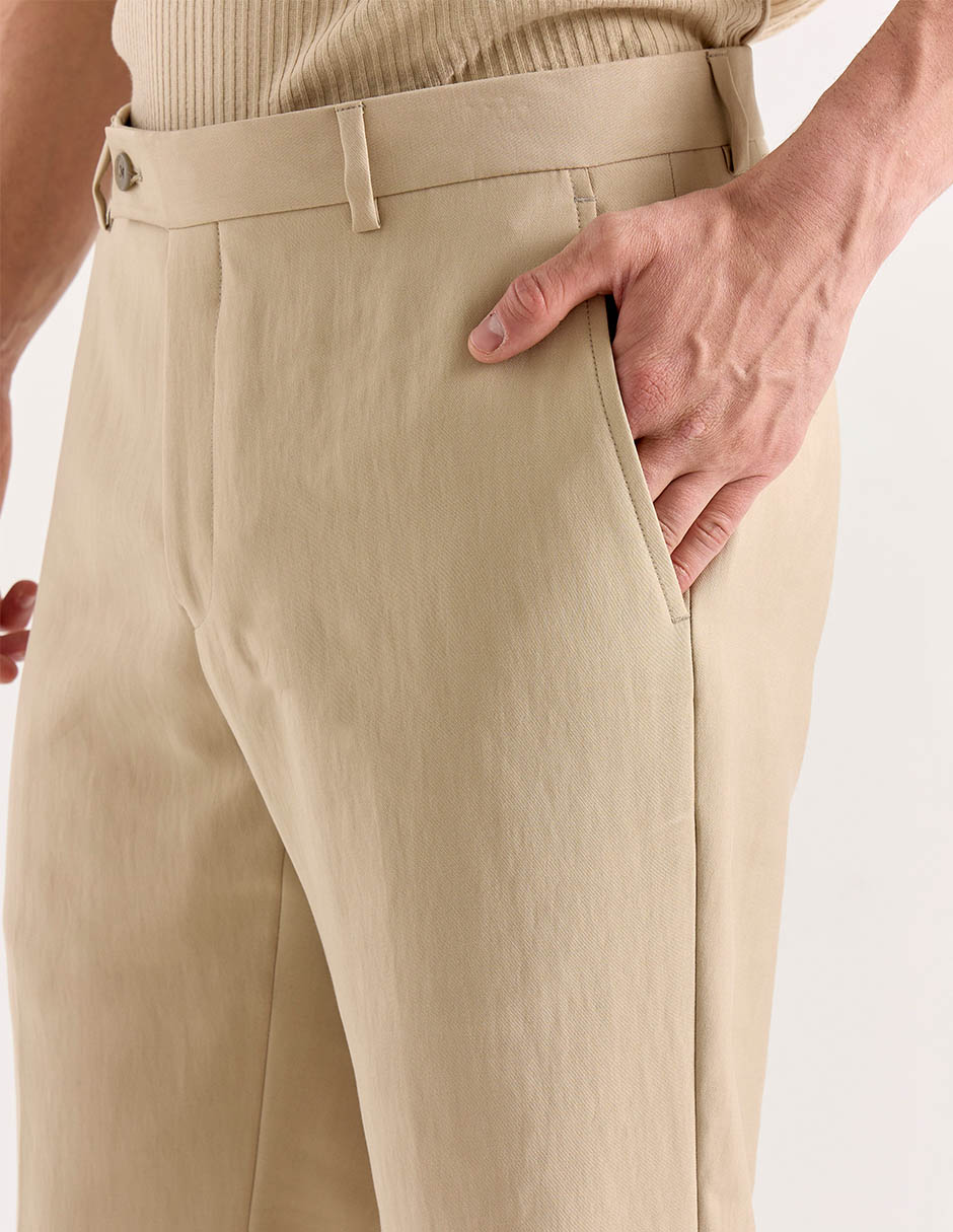 Pantalón formal de vestir slim para hombre 5