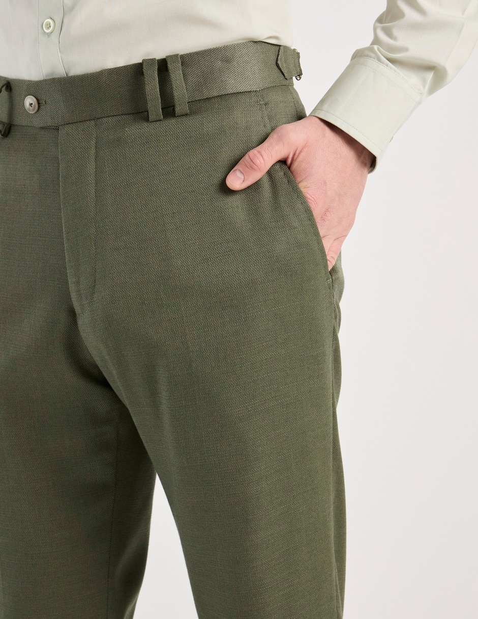 Pantalón de vestir slim para hombre 4