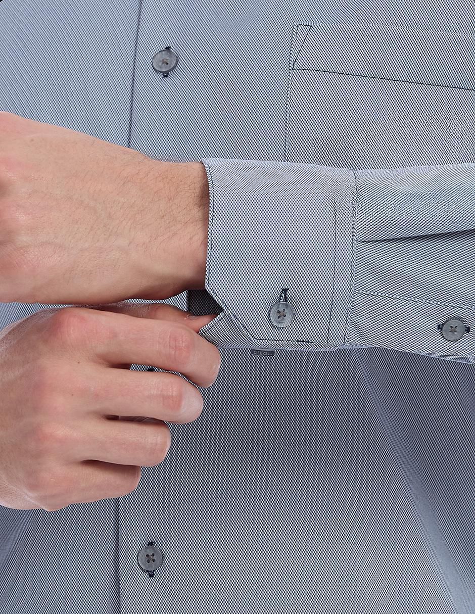 Camisa de vestir manga larga para hombre 5