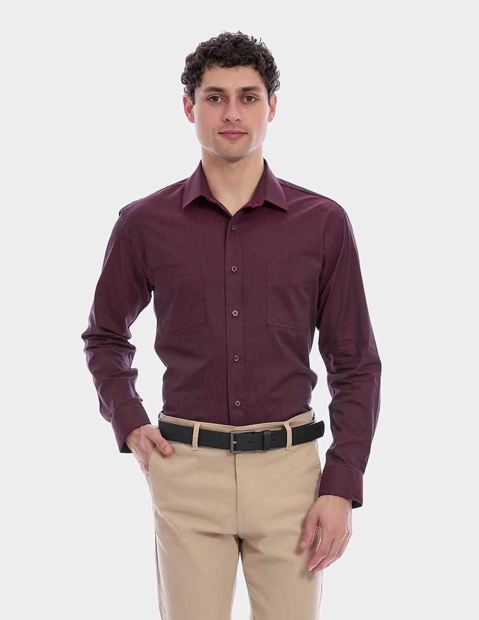 "camisa/sobrecamisa" formal vittorio forti "de" (si aplica) mezcla de materiales "manga" larga "para hombre"