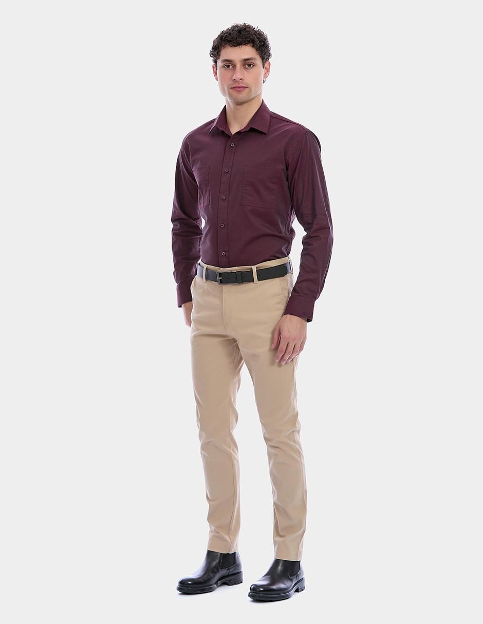 Camisa de vestir manga larga para hombre 2