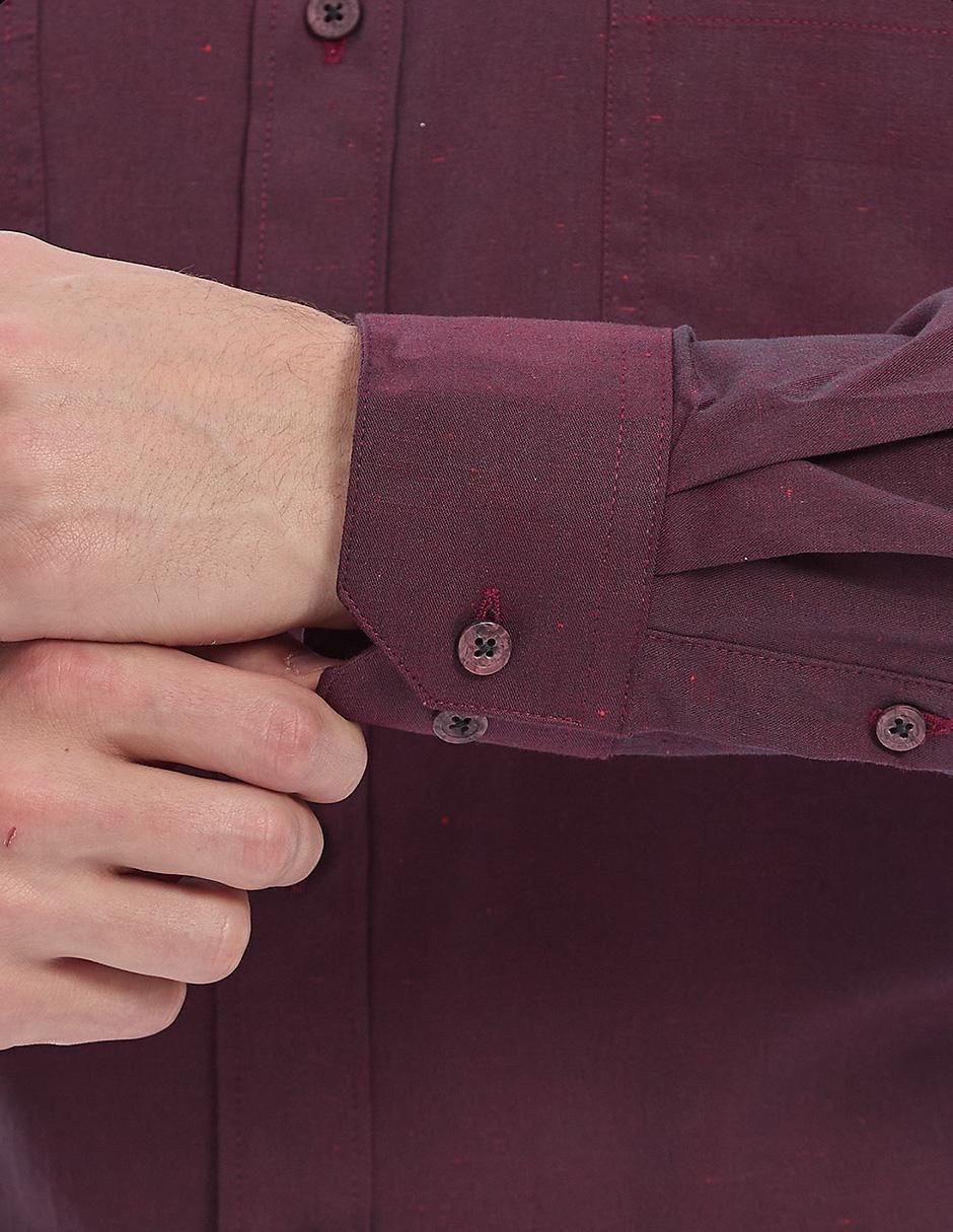 Camisa de vestir manga larga para hombre 6