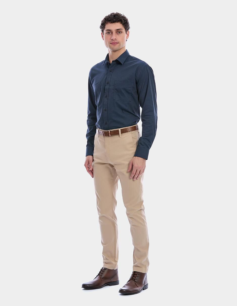 Camisa de vestir manga larga para hombre 2