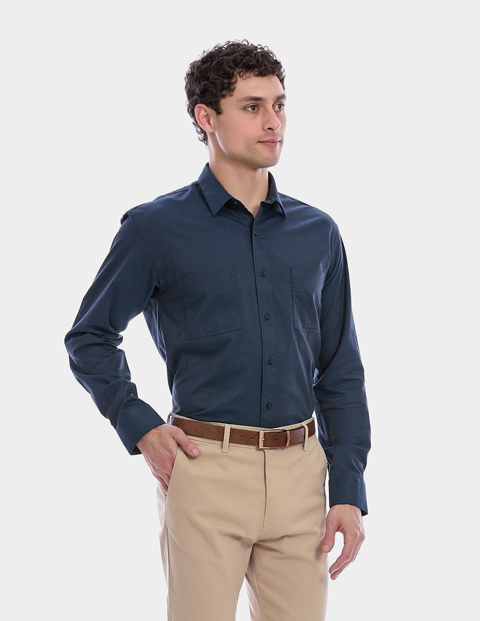 Camisa de vestir manga larga para hombre 3