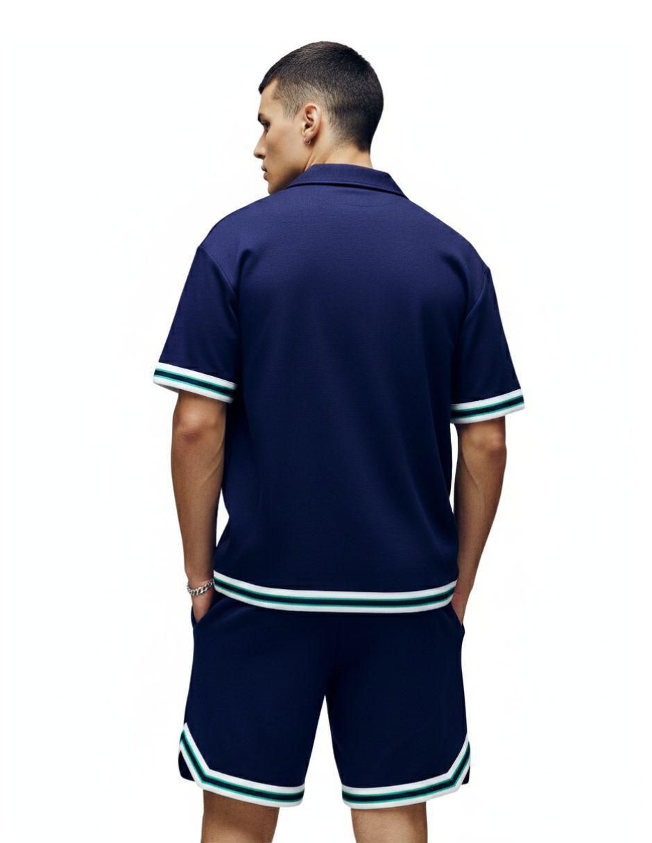 Camisa casual de algodón manga corta para hombre 2