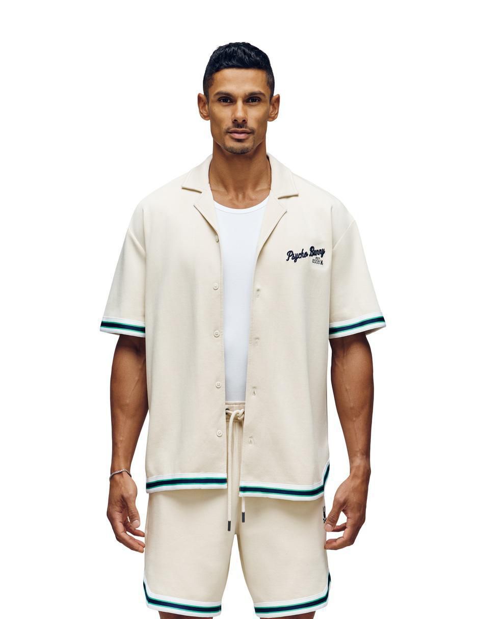 Camisa casual de algodón manga corta para hombre Camisa casual de algodón manga corta para hombre