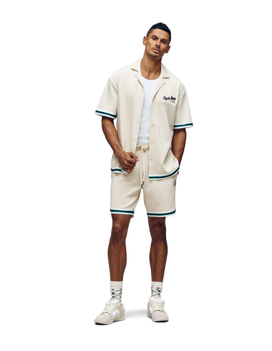 Camisa casual de algodón manga corta para hombre 5